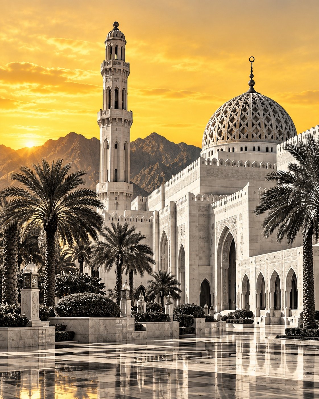 Muscat, Oman — serving local and regional clients. Historic Omani architecture.
